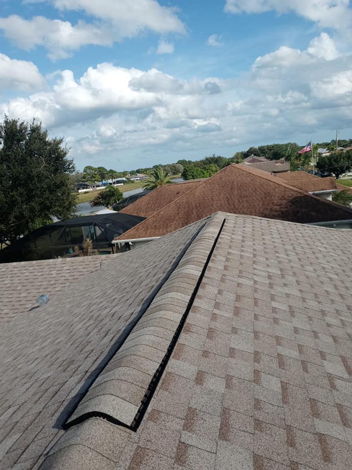 Asphalt roofing