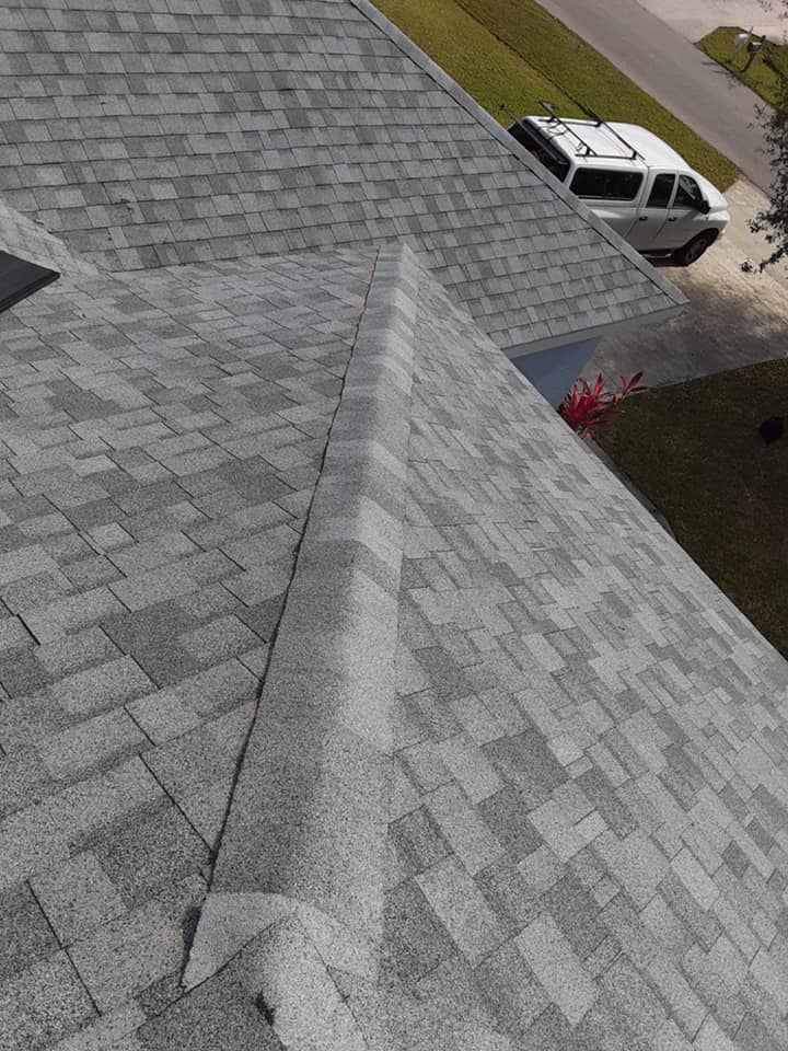 Asphalt roofing