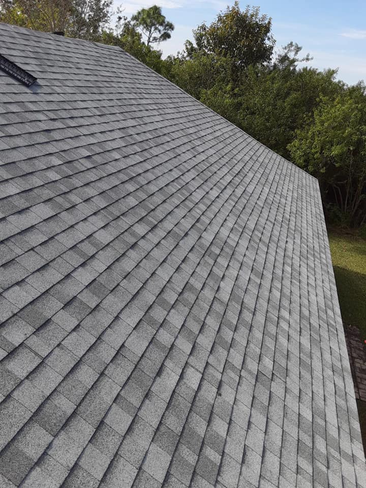 Asphalt roofing