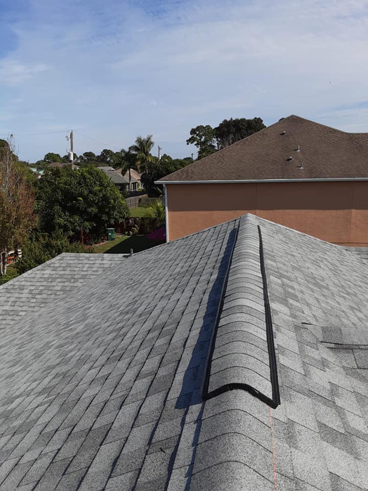 Asphalt roofing