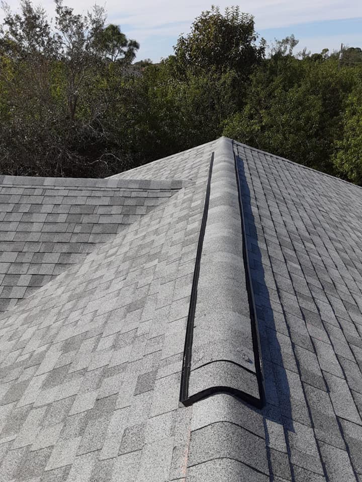 Asphalt roofing