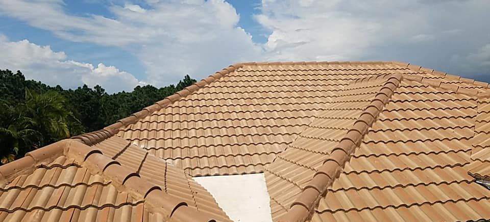 Tile roofing
