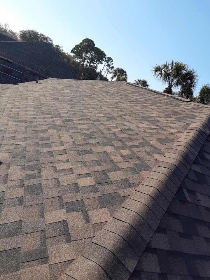 Asphalt roofing