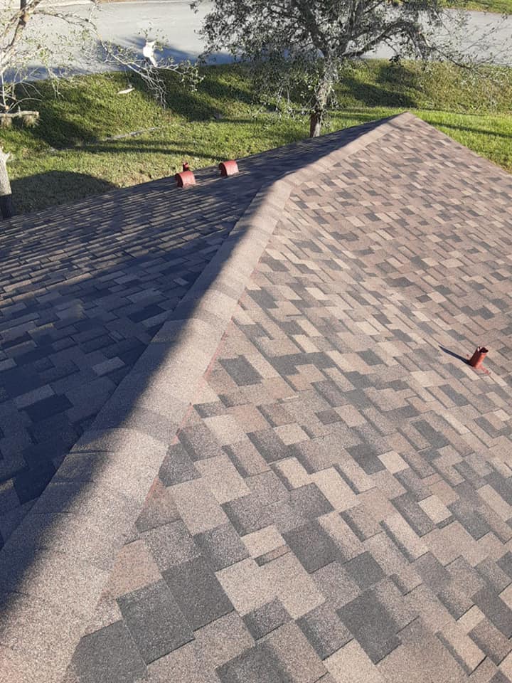 Asphalt roofing