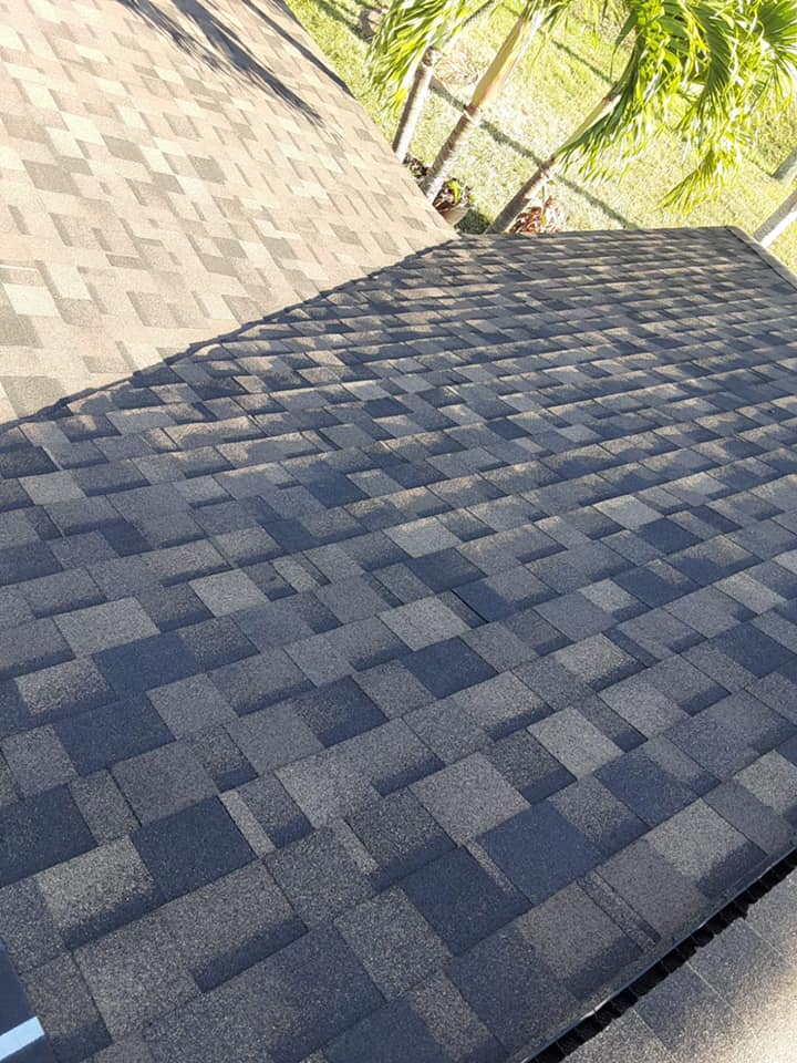 Asphalt roofing