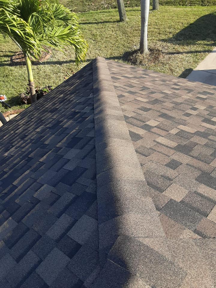 Asphalt roofing