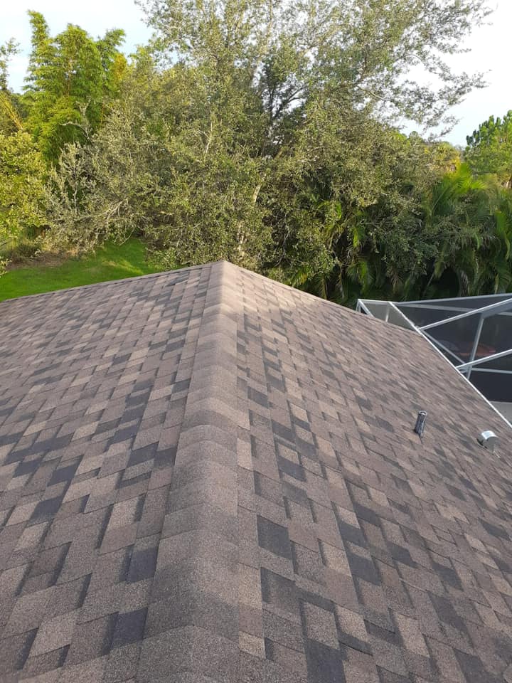 Asphalt roofing