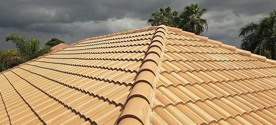 Tile roofing