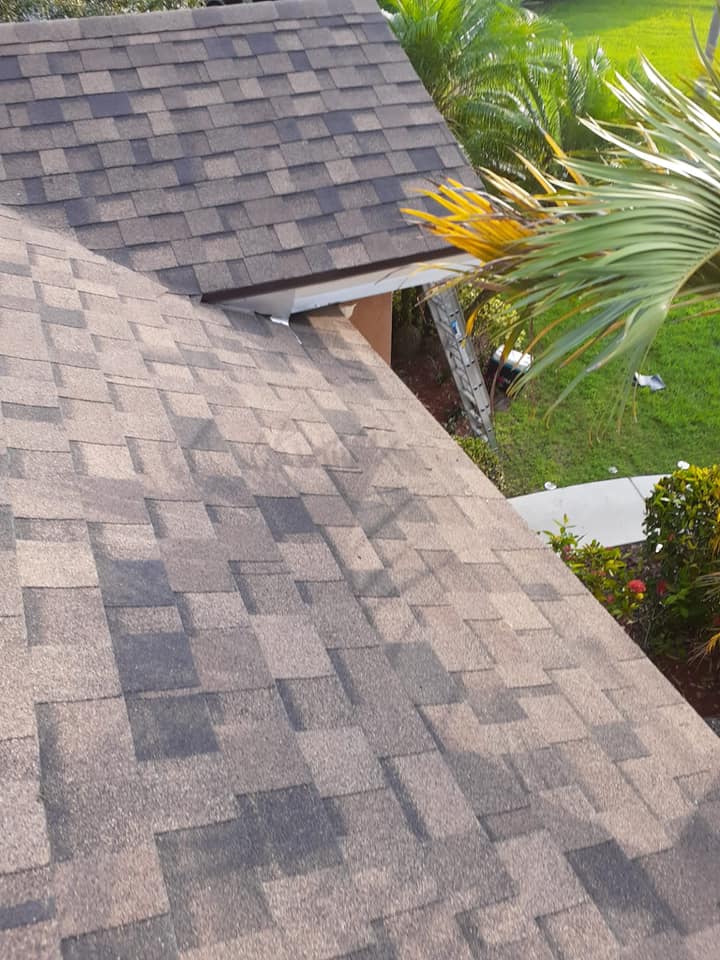 Asphalt roofing