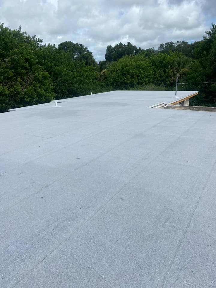 Flat roofing