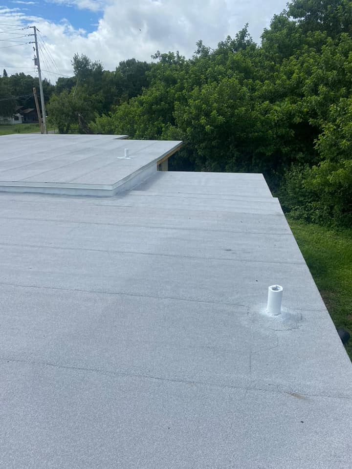 Flat roofing