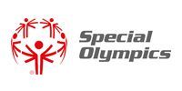 Special Olympics logo: red circular figures beside gray text on a white background