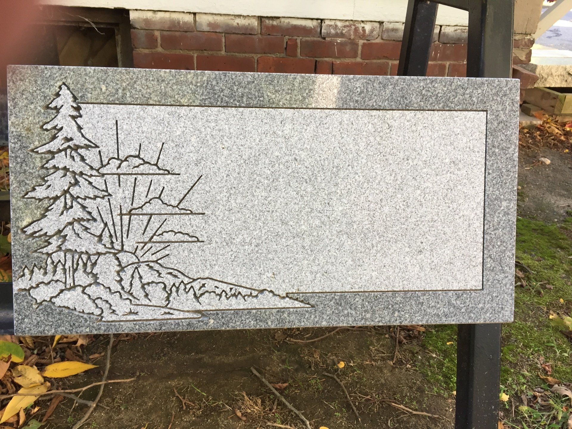Custom monument