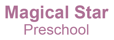 Magical Star Preschool logo in purple text on a white background