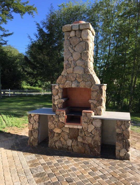 Stone Fire place