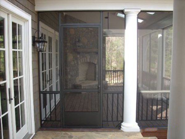 Eight foot bronze door in Roaring Gap