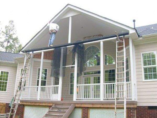 Starting the gable screen