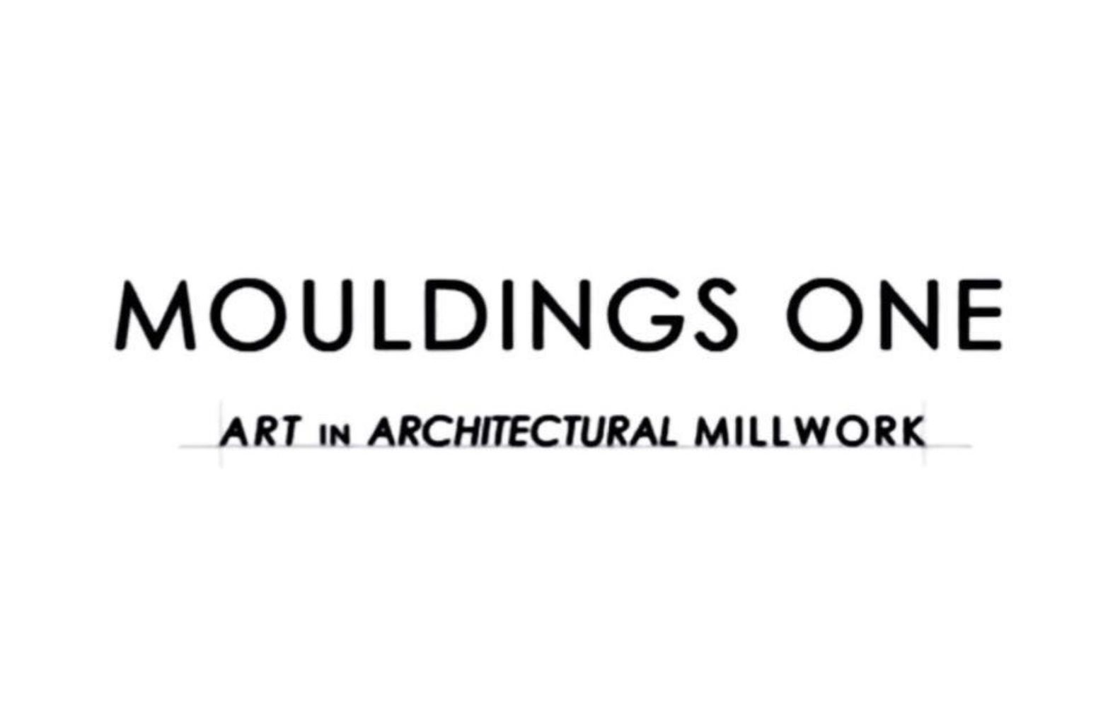 Logo for Mouldings One with the text 