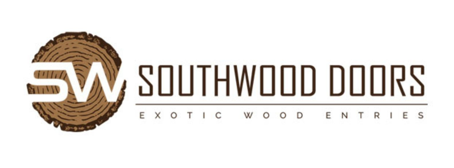 Southwood Doors logo with wood-grain circle and “Exotic Wood Entries” tagline