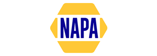 NAPA logo: blue text
