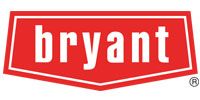 Red Bryant logo in white lowercase text inside a red shield-shaped banner.