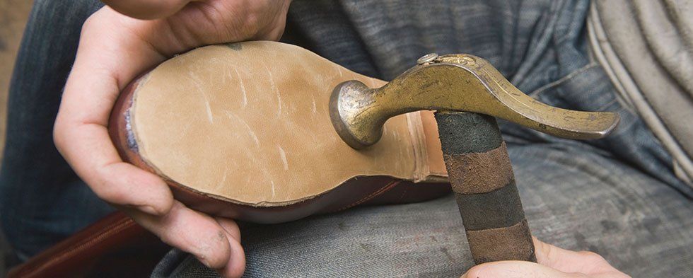 Men's shoe repair