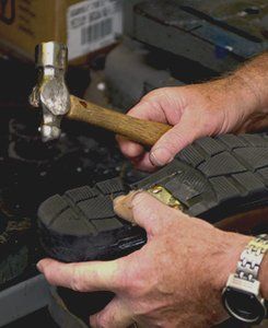 Men's shoe repair