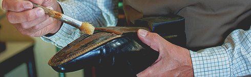 Men's shoe repair