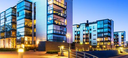 Commercial exterior lighting