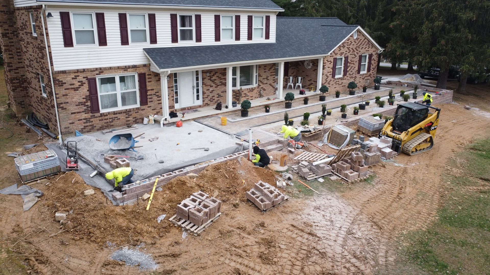 Landscaping and hardscaping