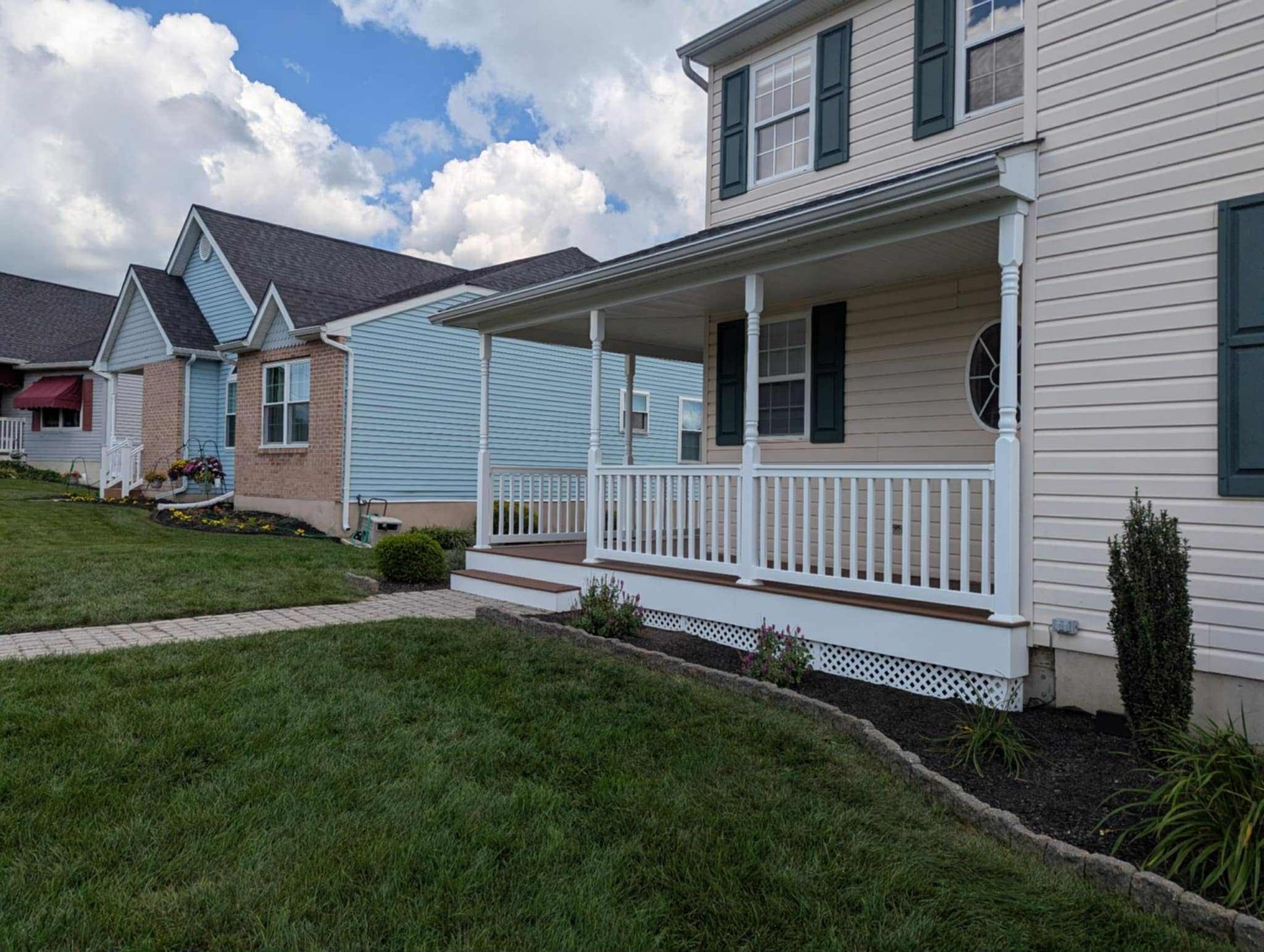 Gray placeholder with text