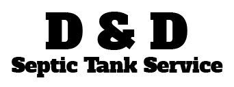 D & D Septic Tank Service - Logo