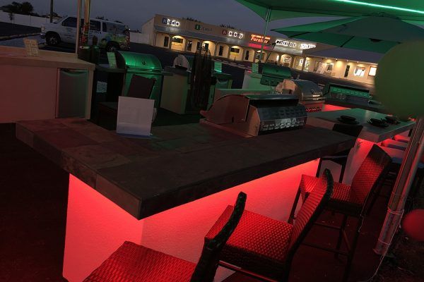 Straight Bar/Grill Combo