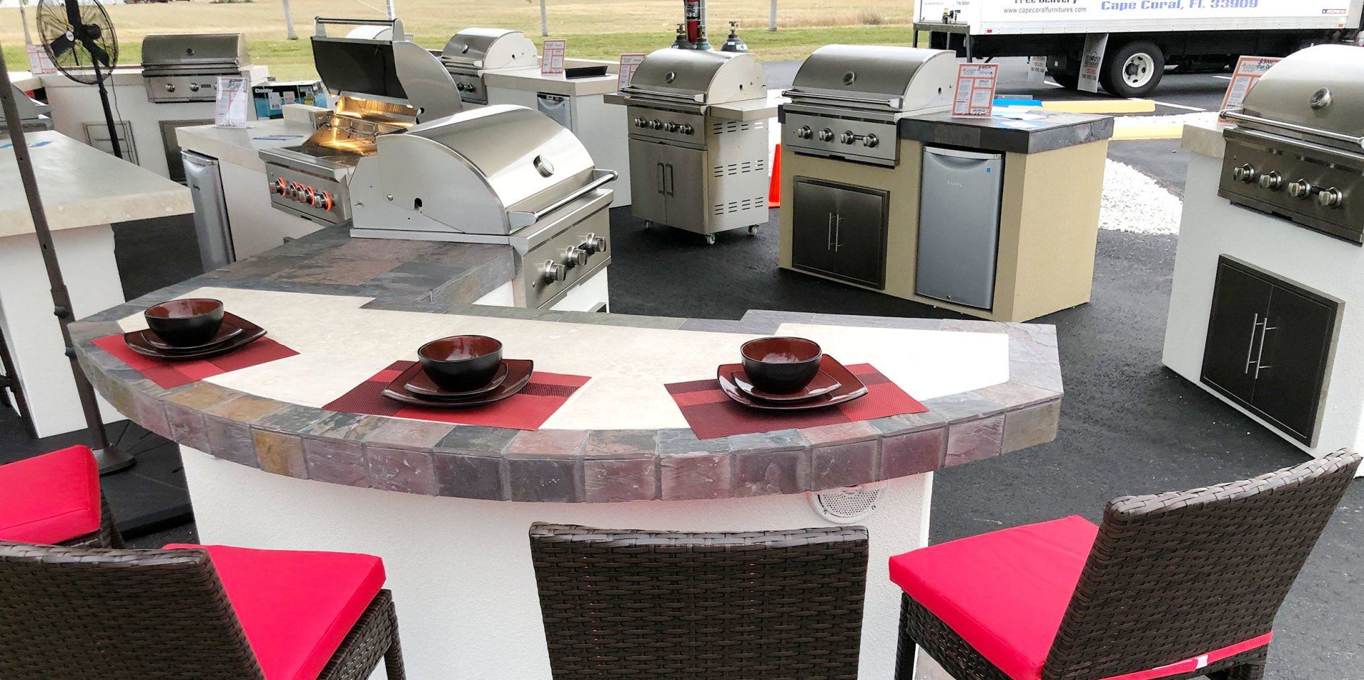 grilling station