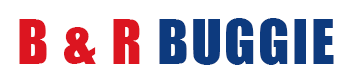 B & R BUGGIE in red and blue text.