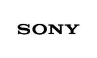 Sony logo in black text.