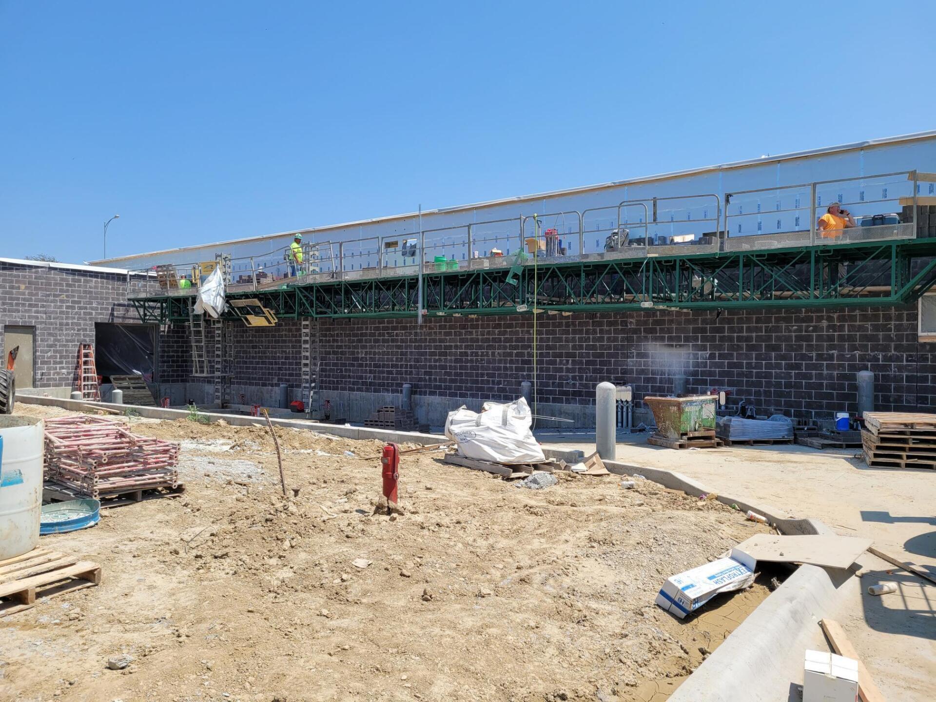 Our crew getting after it at Aldi's