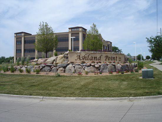 Commercial landscape