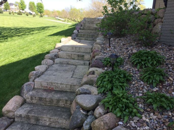 Outdoor steps