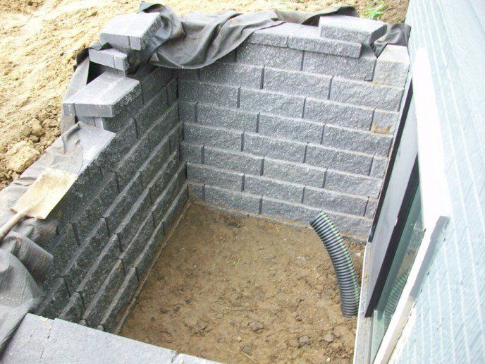 Basement window well