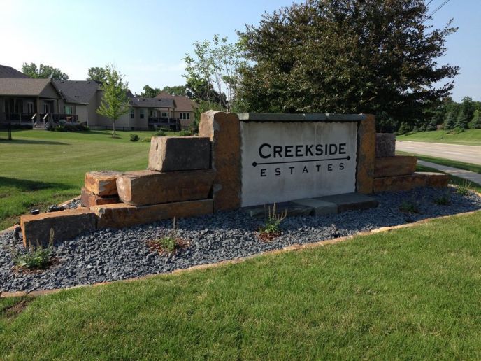 Commercial landscape