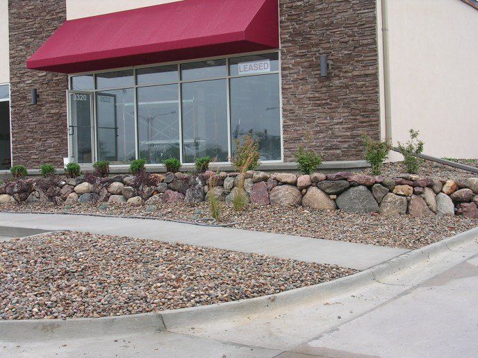 Commercial landscape