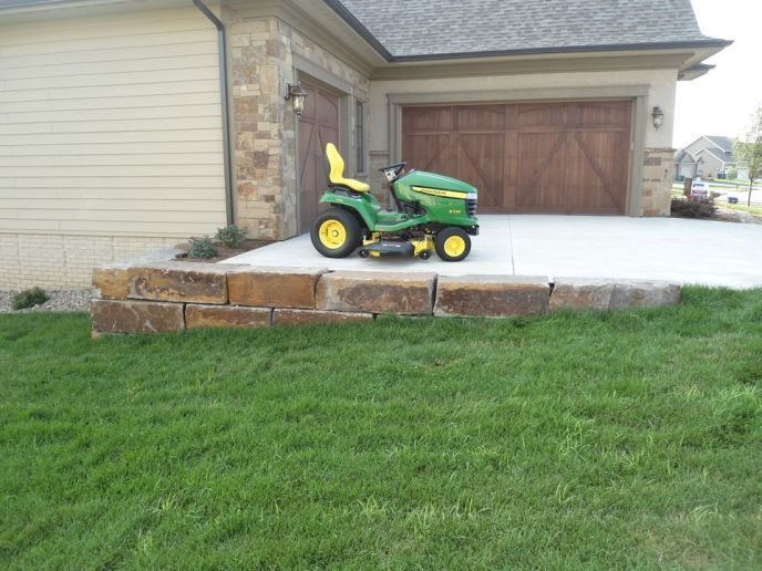 Natural stone for patio