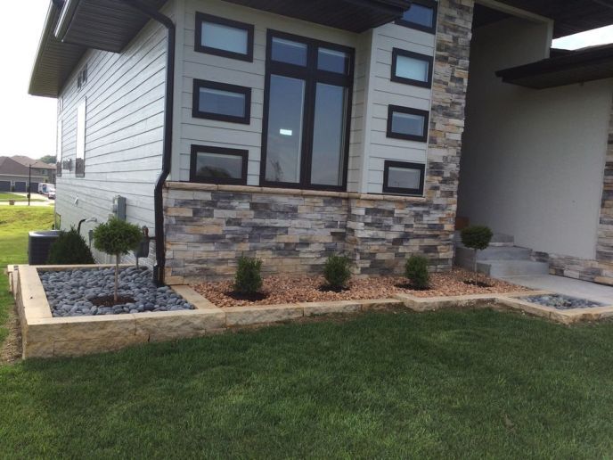 Natural stone for wall