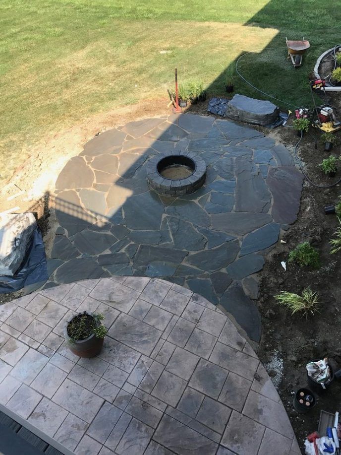 Natural stone for patio