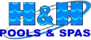H & H Pools & Spas - Logo
