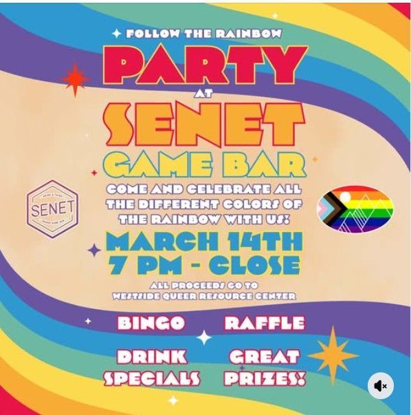 Follow the Rainbow Party
March 14th, 7:00 pm - 11:00 pm
Bingo
Raffle
Drink Specials