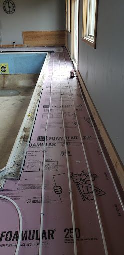 heating and cooling pipe system