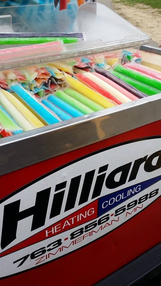 Hilliard Heating & Cooling ice candies