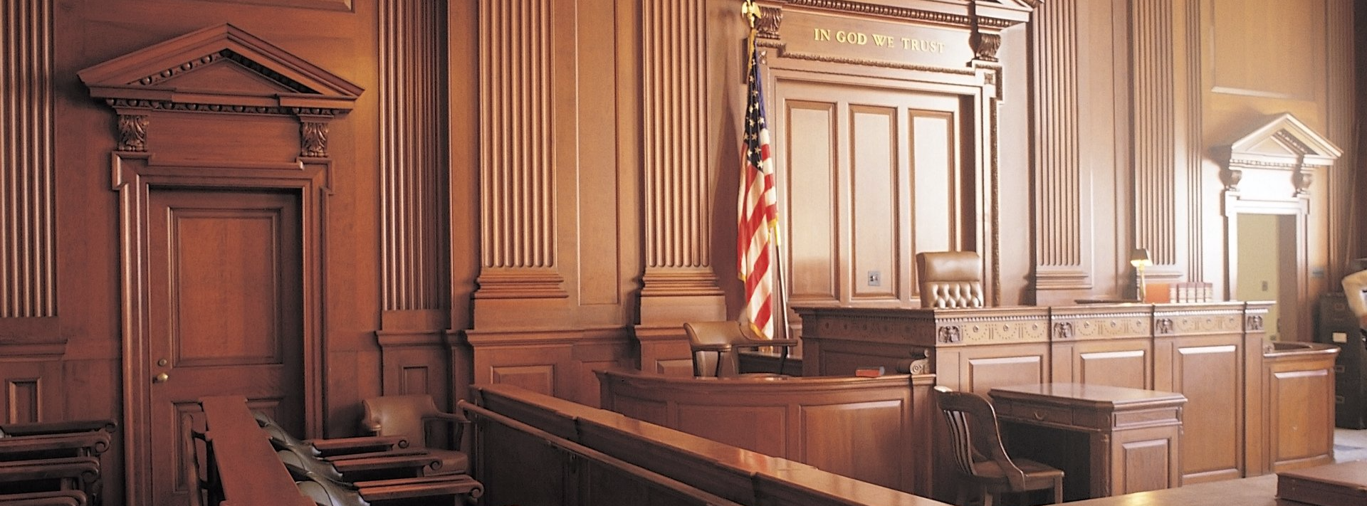 large courtroom